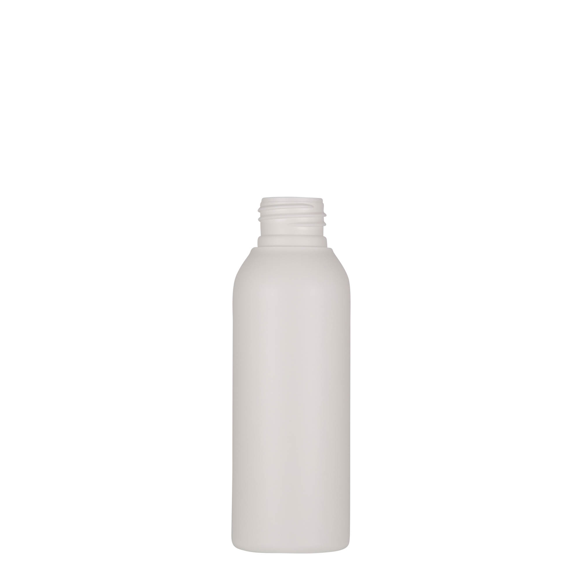 Shishe plastike 100 ml 'Tuffy', HDPE, e bardhë, hapje: 24/410