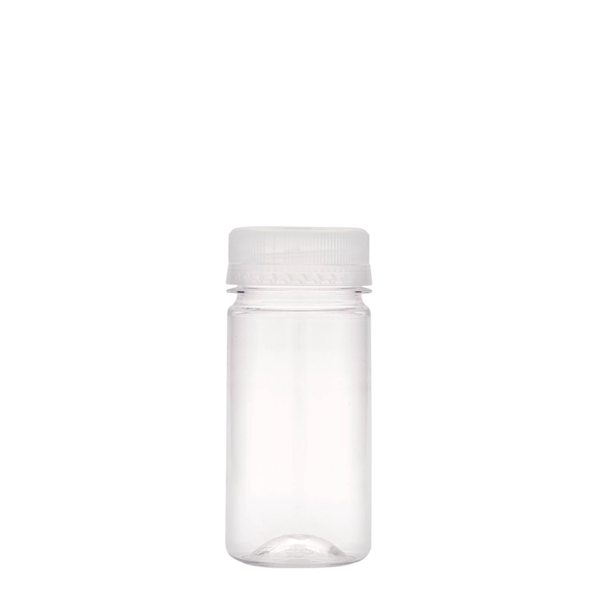 Shishe PET 100 ml 'Everytime', plastikë, hapje: 38 mm