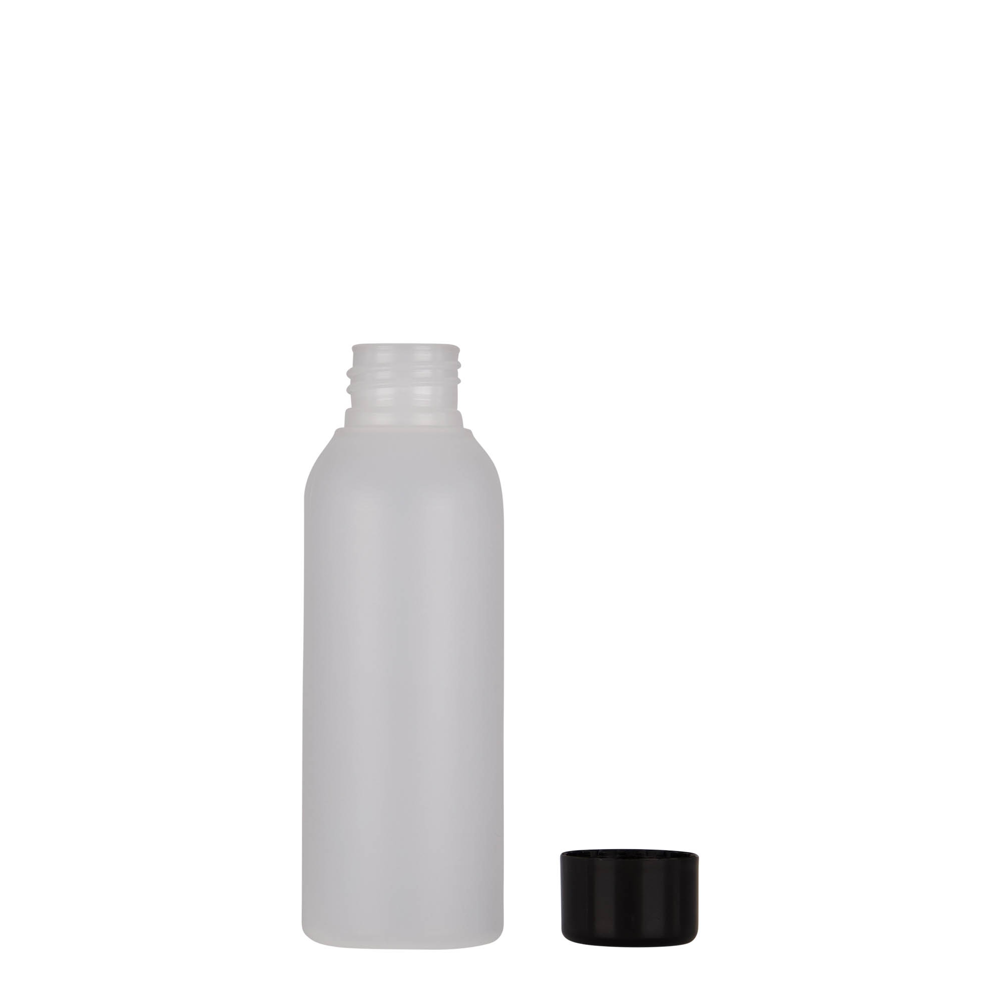 Shishe plastike 100 ml 'Tuffy', HDPE, natyral, hapje: 24/410 Shishe plastike 100 ml 'Tuffy', HDPE, natyral, hapje: 24/410