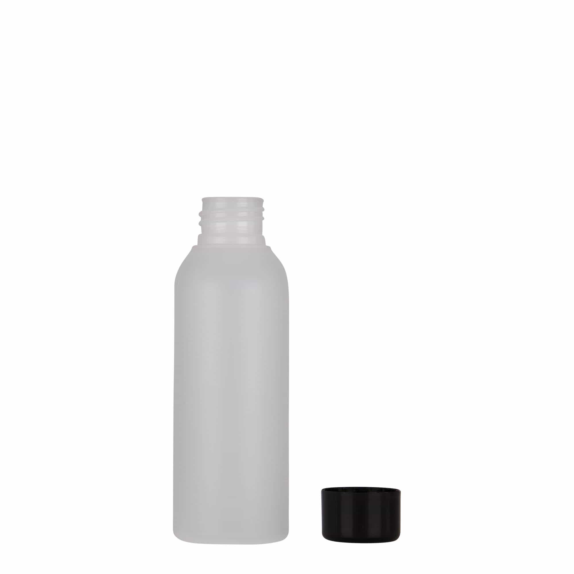 Shishe plastike 100 ml 'Tuffy', HDPE, natyral, hapje: 24/410