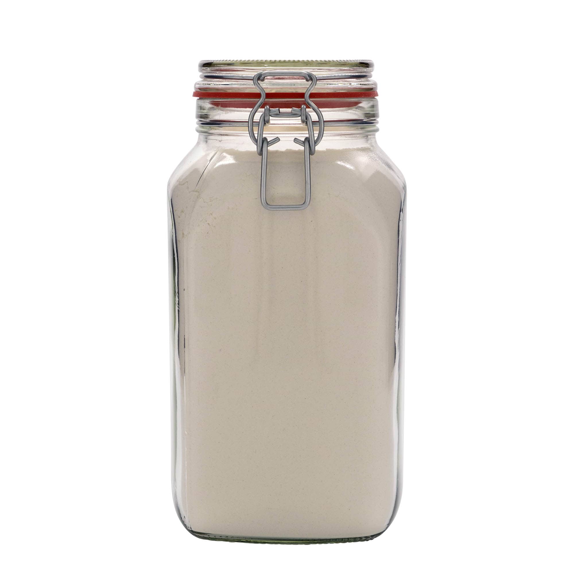 2.590 ml kavanoz me kapak me tel #, katror, hapje: mbyllje me kapak me tel