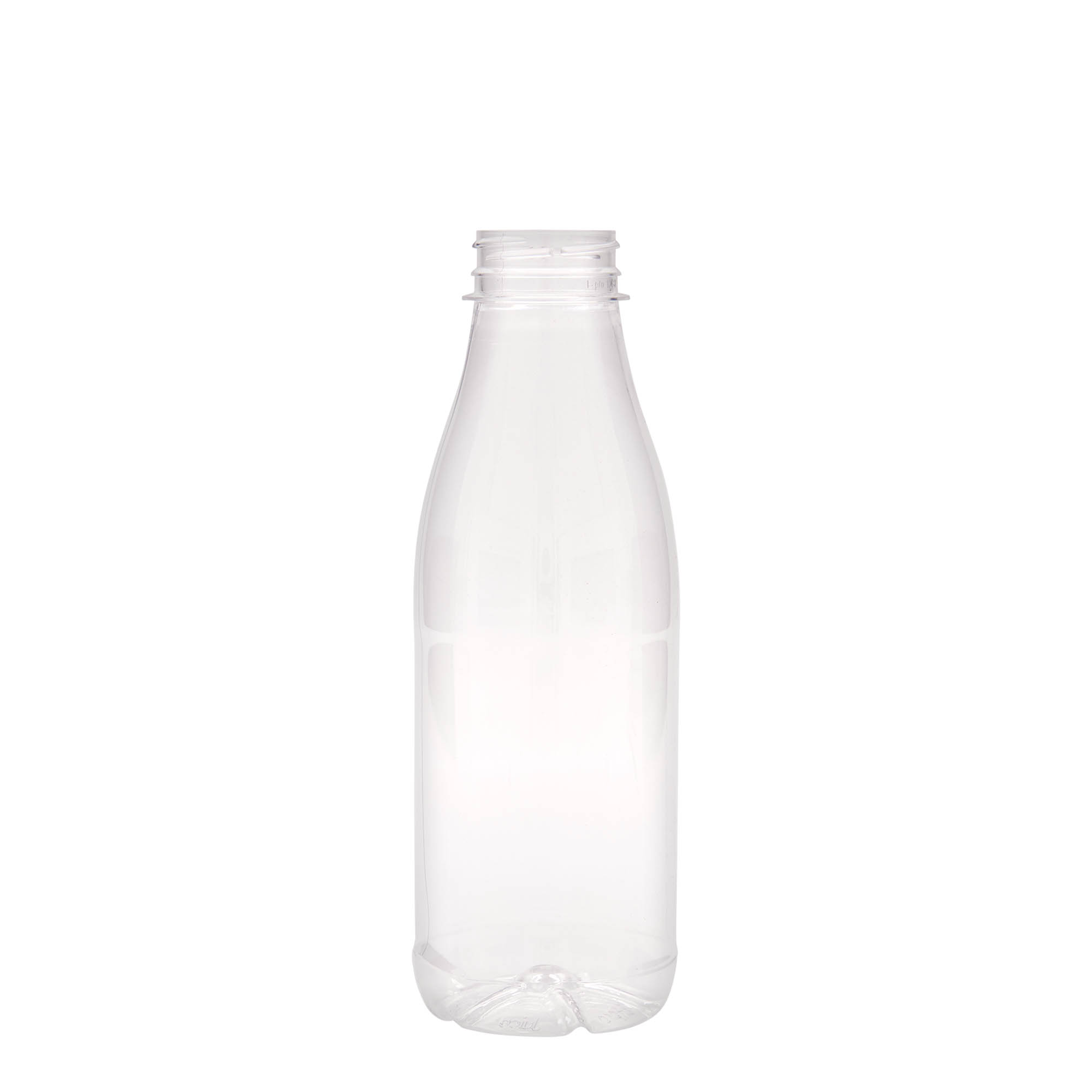 Shishe PET 500 ml 'Qumësht dhe Lëng', plastikë, hapje: 38 mm