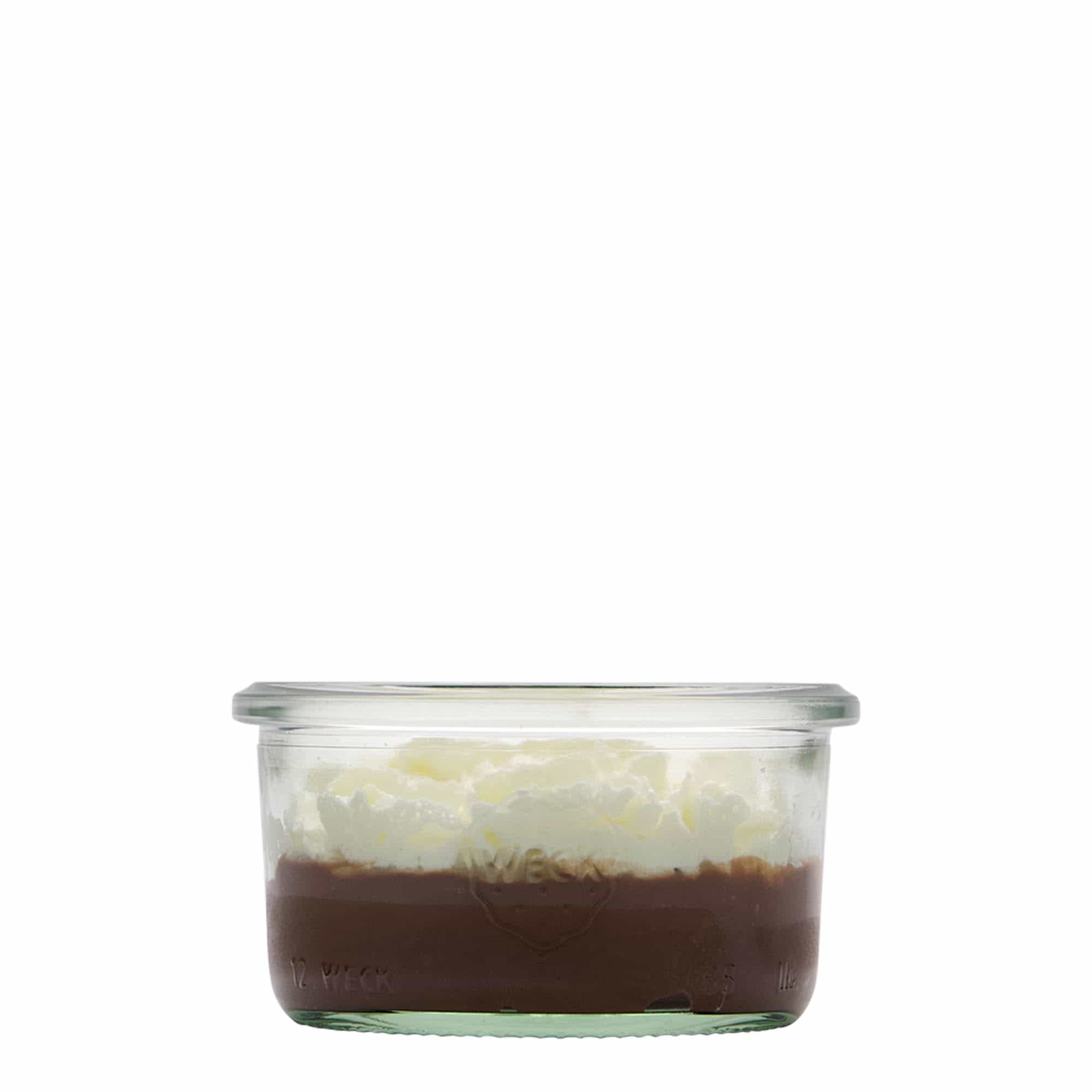 165 ml WECK-vazo me qepje, hapja: buzë e rrumbullakët