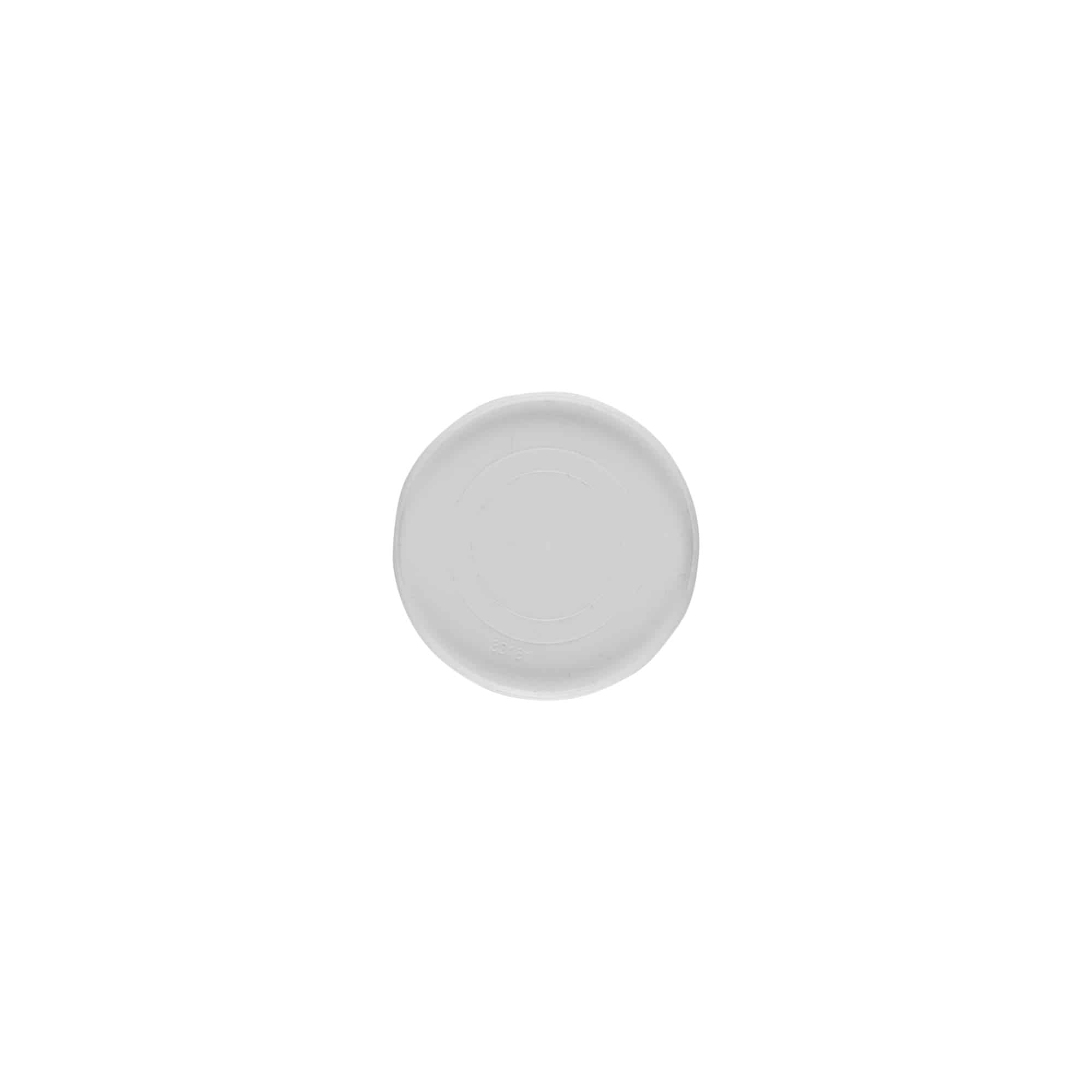 Disk mbulesë për 50 ml 'Bianca', plastikë PP, e bardhë