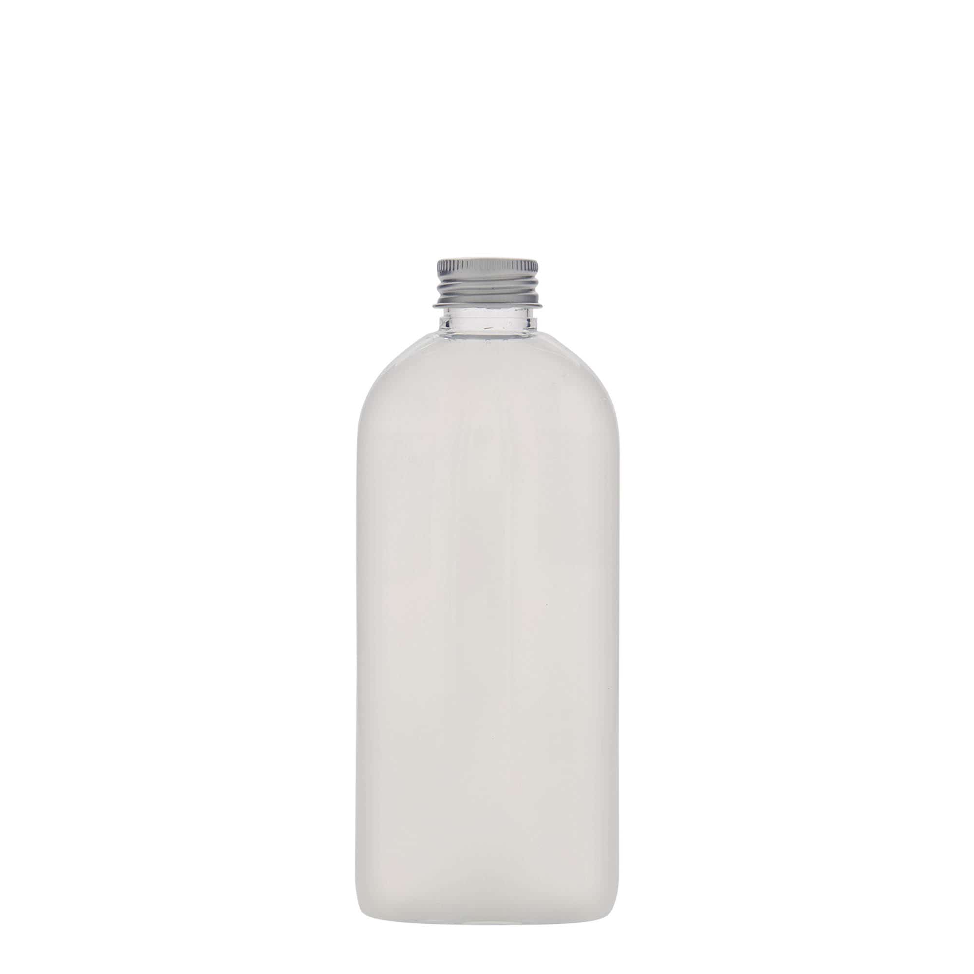250 ml shishe PET 'Iris', ovale, plastikë, hapje: 24/410