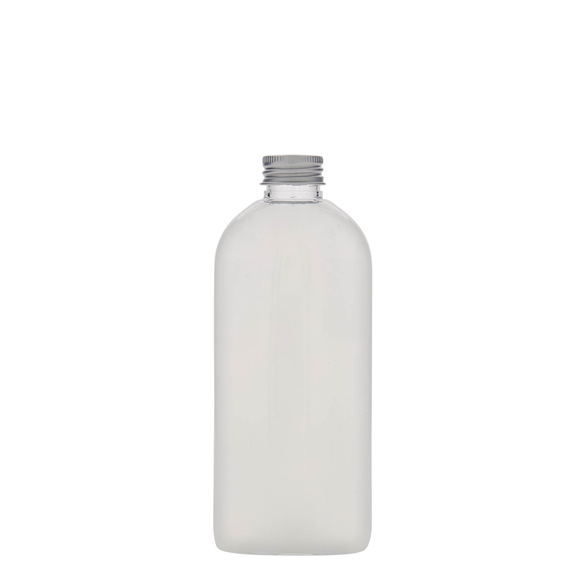 250 ml shishe PET 'Iris', ovale, plastikë, hapje: 24/410 250 ml shishe PET 'Iris', ovale, plastikë, hapje: 24/410