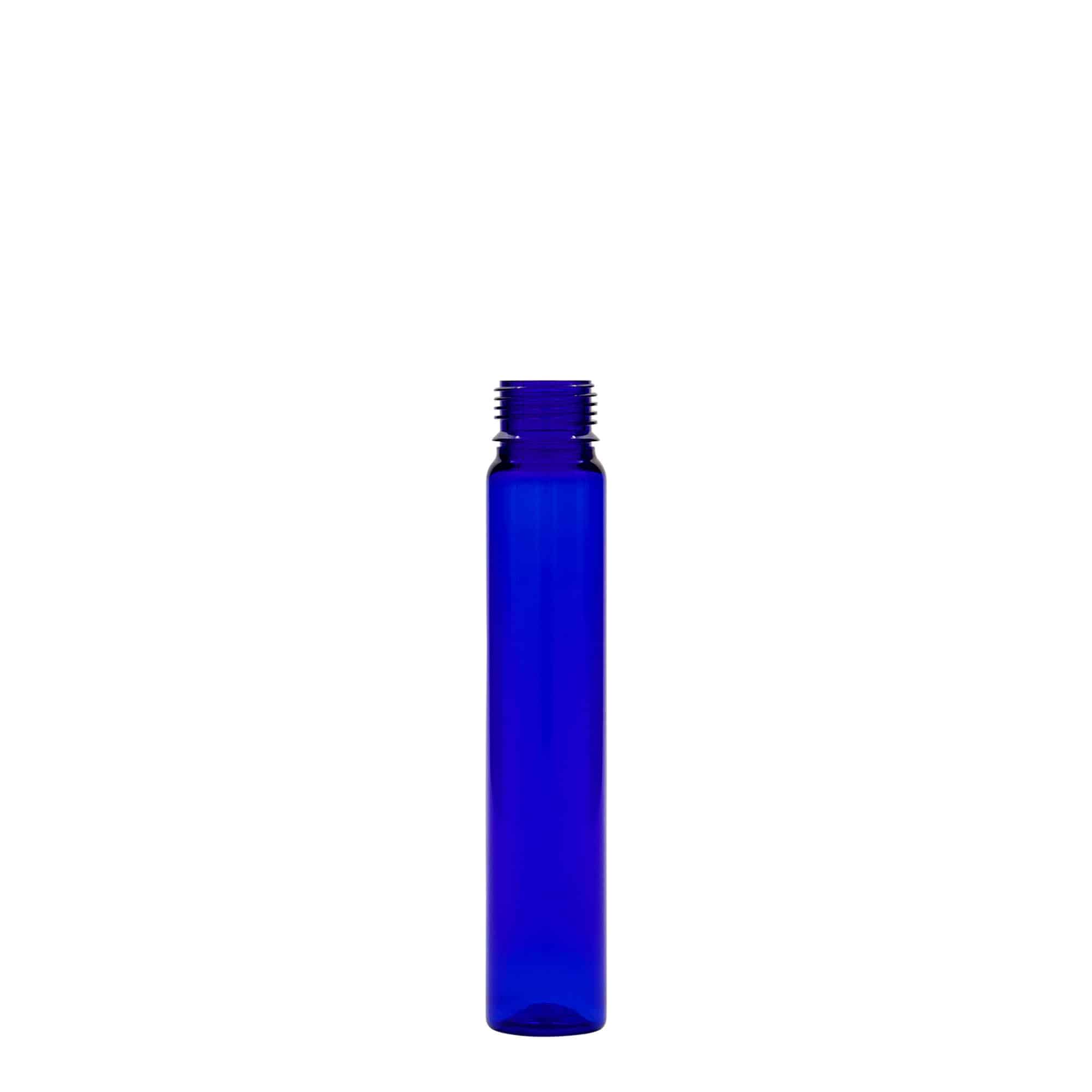 25 ml tub PET, plastik, blu mbretëror, hapje: kapak me vida