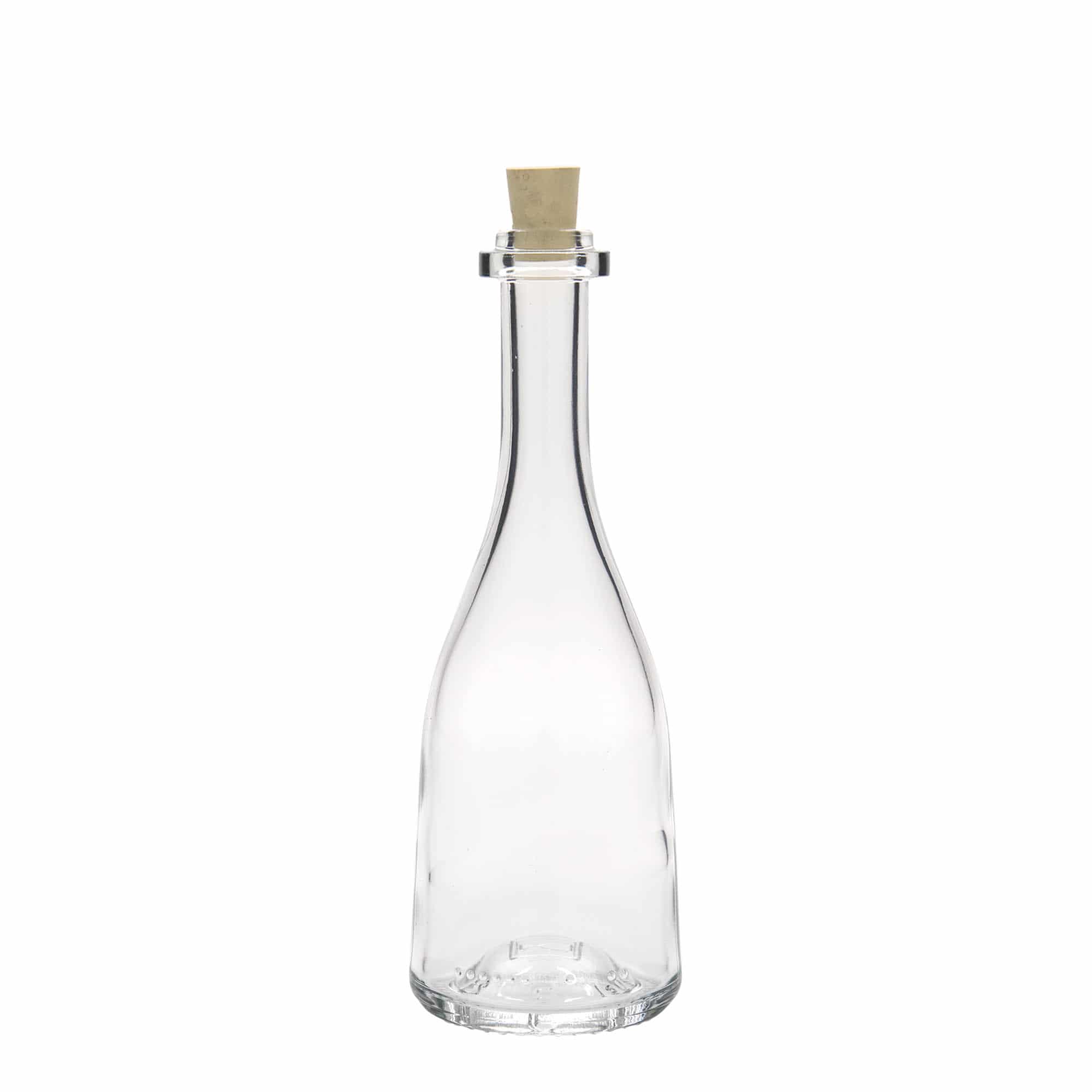 200 ml shishe qelqi 'Rustica', Hapura: Korek