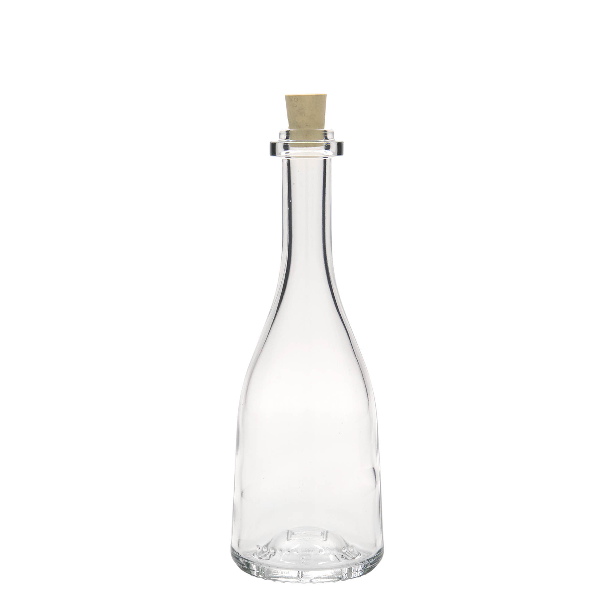 200 ml shishe qelqi 'Rustica', Hapura: Korek 200 ml shishe qelqi 'Rustica', Hapura: Korek