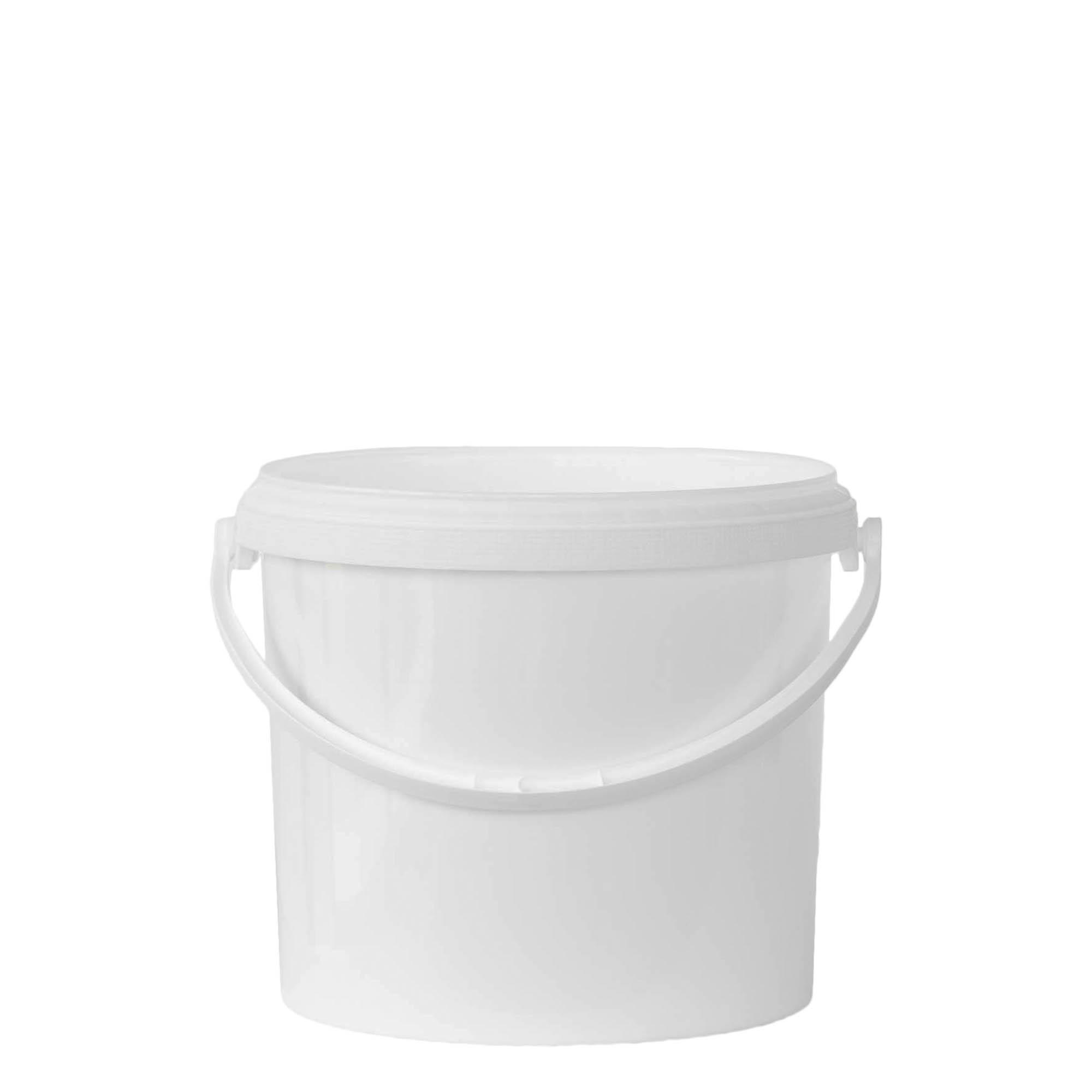 5 l kovë, plastikë PP, e bardhë 5 l kovë, plastikë PP, e bardhë