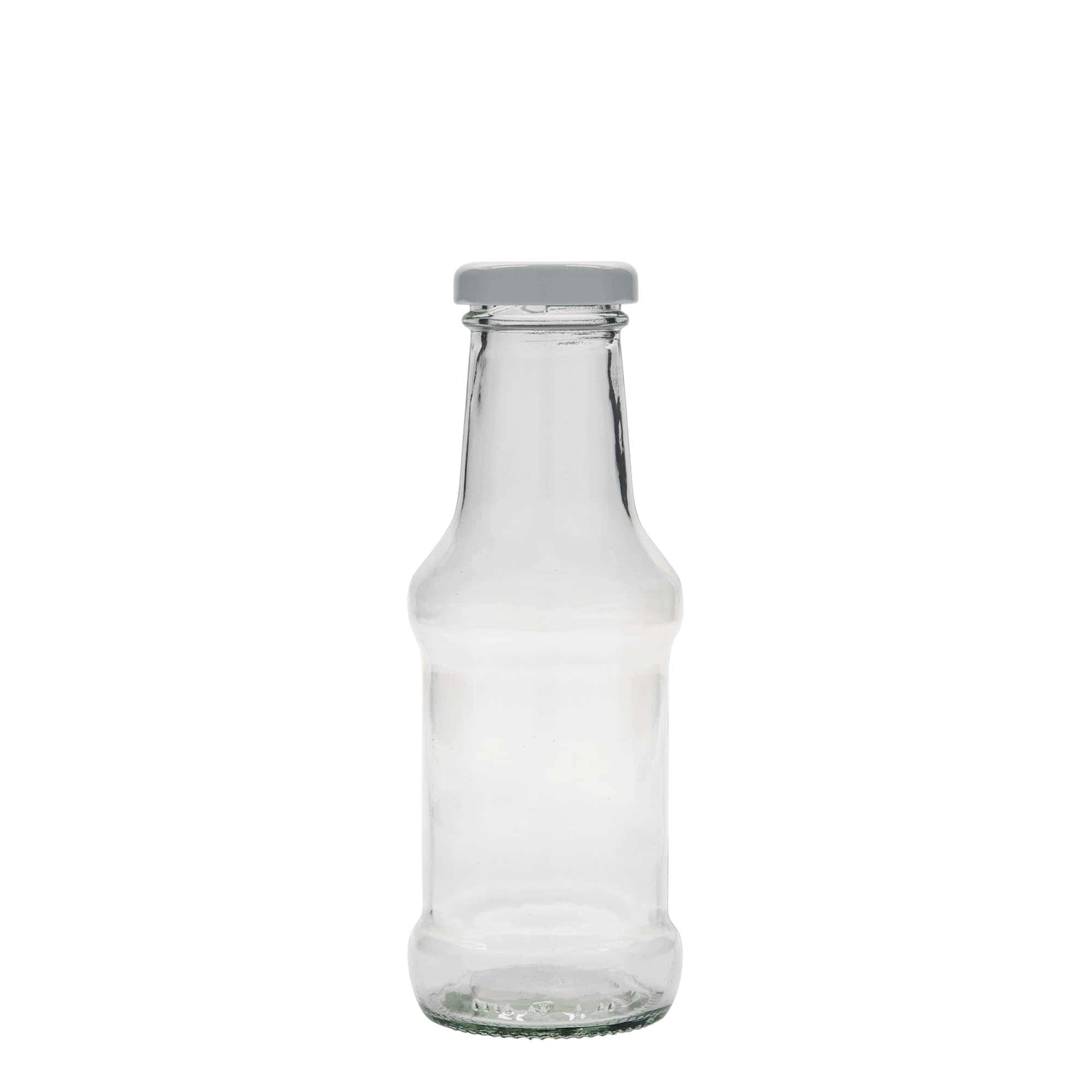 Shishe salce 250 ml, qelq, hapje: Twist-Off (TO 38)