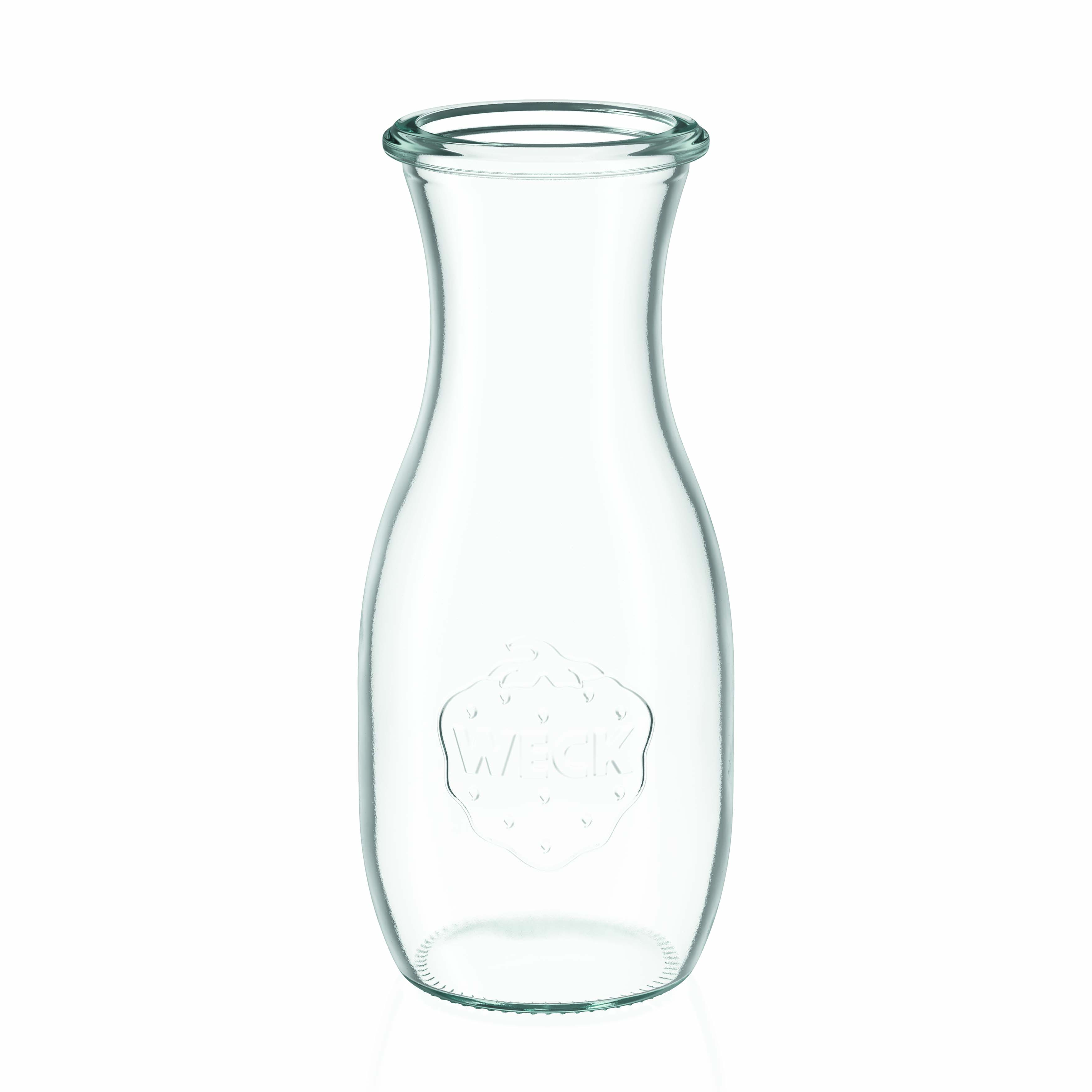 Shishe lëngu WECK 500 ml, goja: buzë e rrumbullakët Shishe lëngu WECK 500 ml, goja: buzë e rrumbullakët