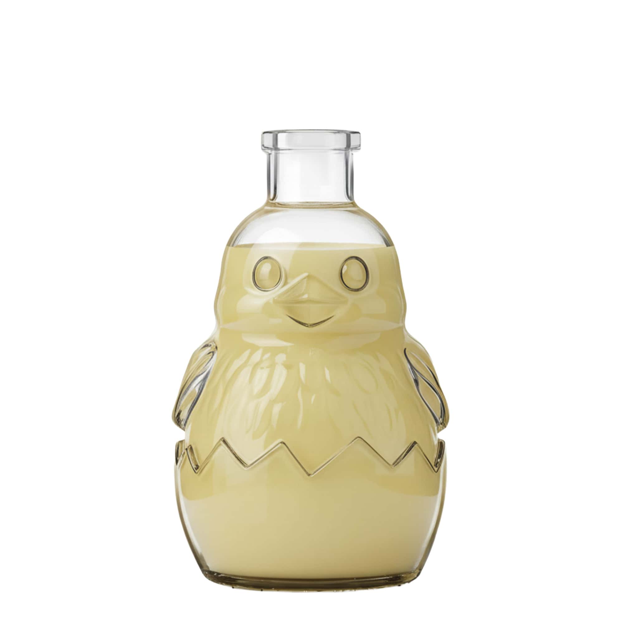 200 ml shishe qelqi 'Küken', goja: kork