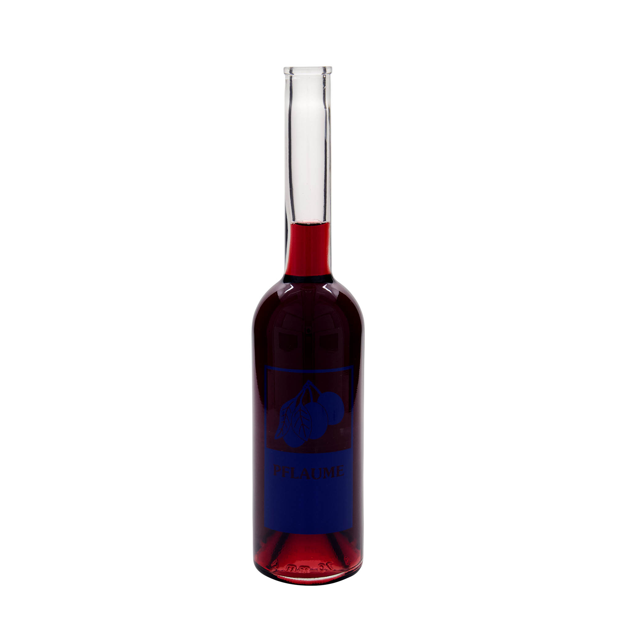Shishe qelqi 500 ml 'Opera', motiv: Rrush i thatë, hapja: Kork