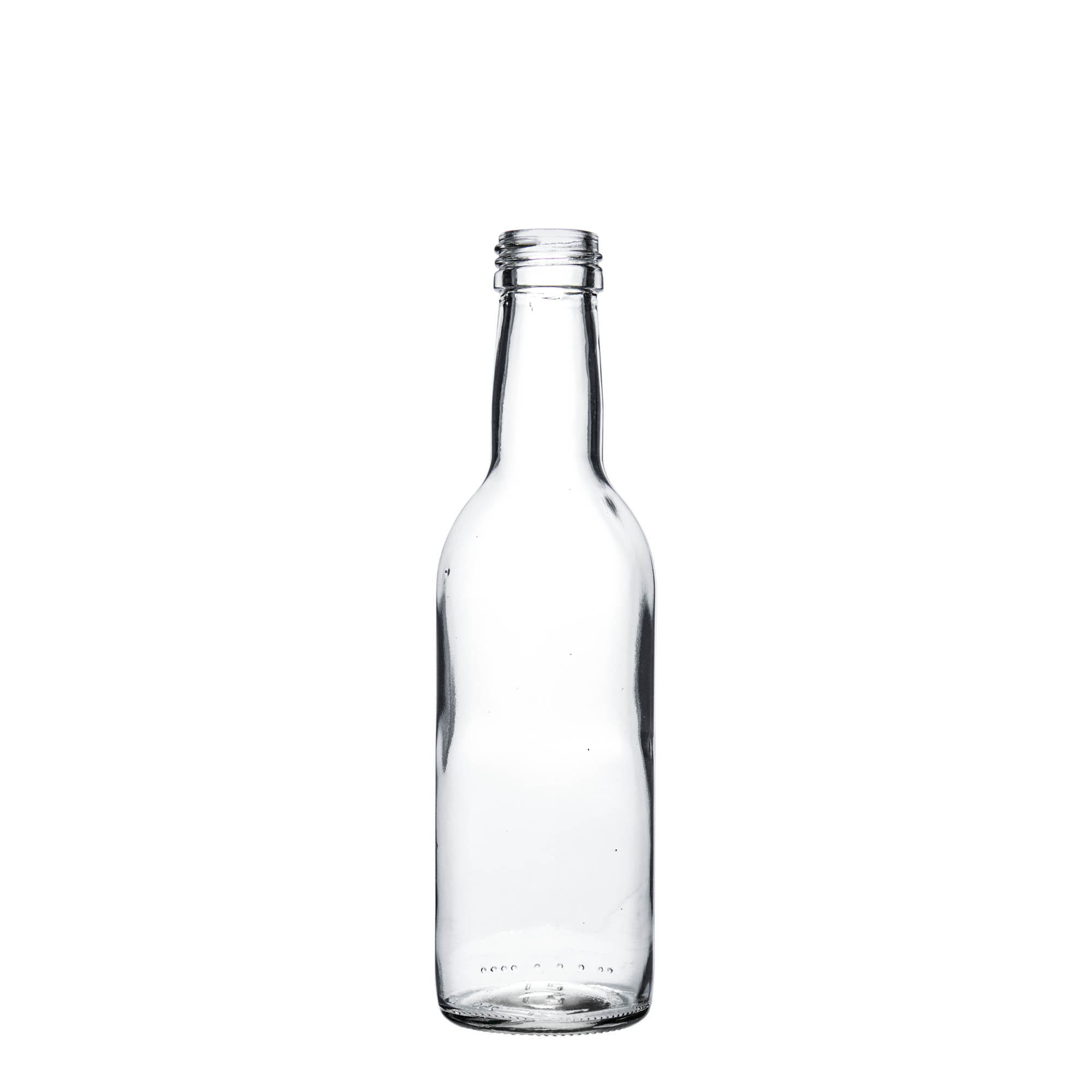 Shishe qelqi 250 ml 'Bordeaux', gojë: PP 28