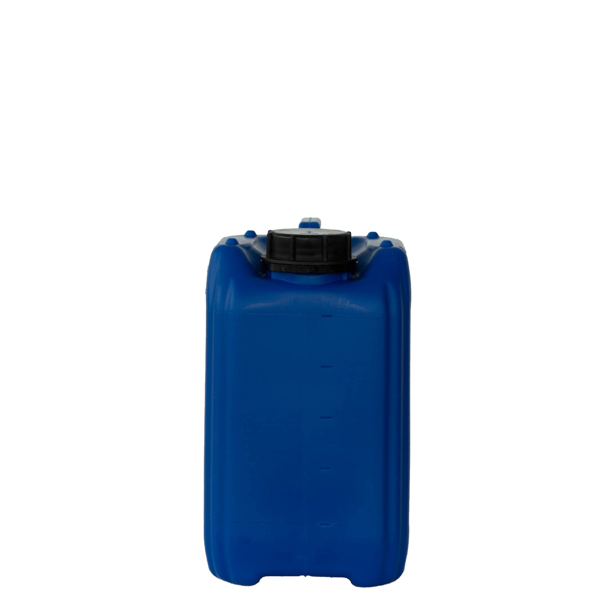 5 l kanister, drejtkëndor, plastik HDPE, blu, gojë: ND 55
