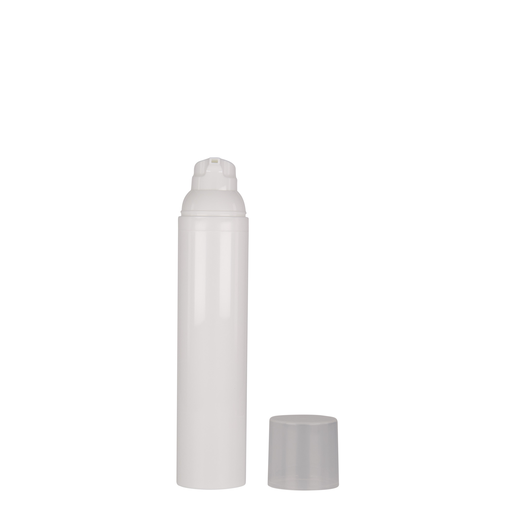 100 ml shpërndarës ajri pa ajër 'Mezzo', plastikë PP, i bardhë
