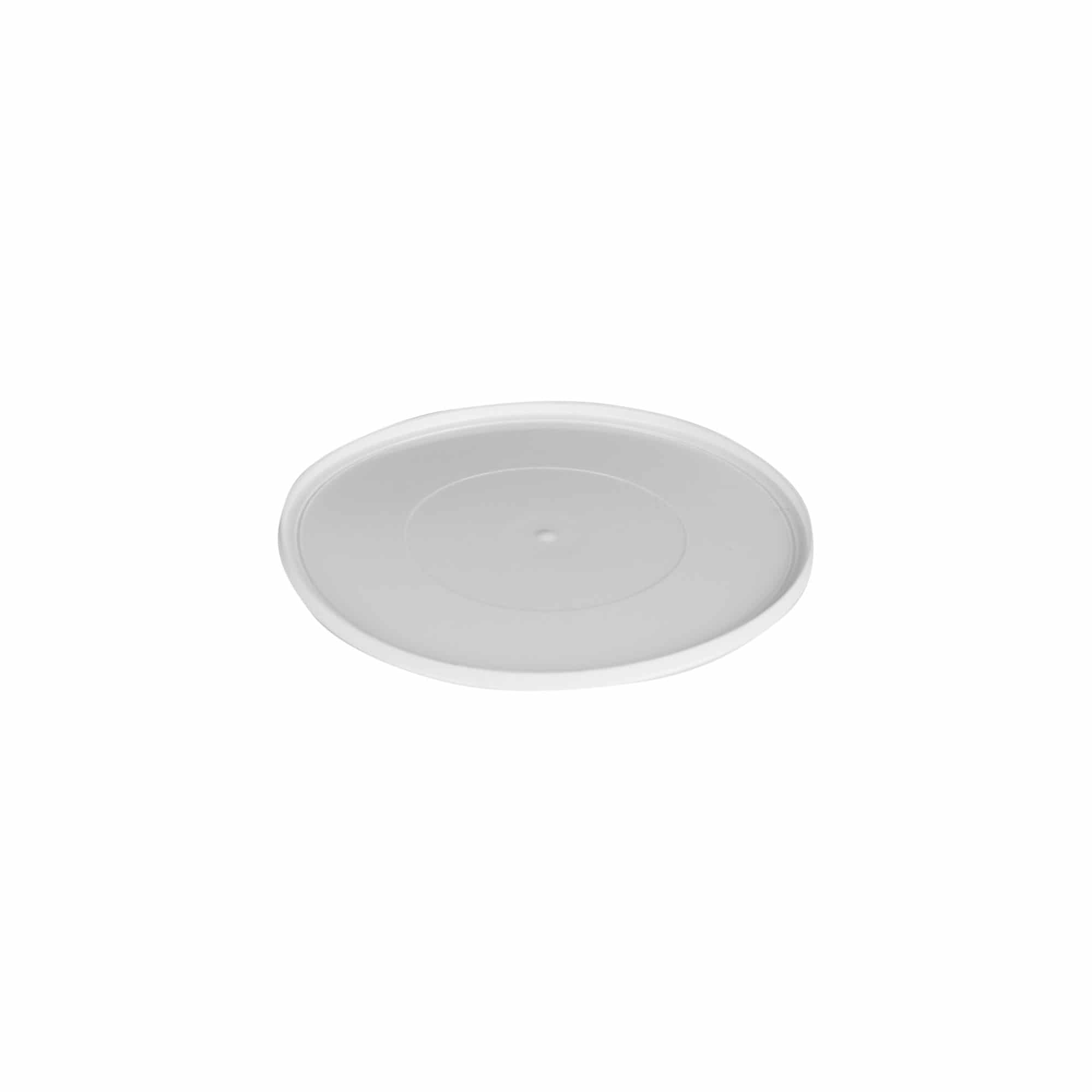 Fletë mbuluese për 200 ml 'Bianca', plastikë PP, e bardhë