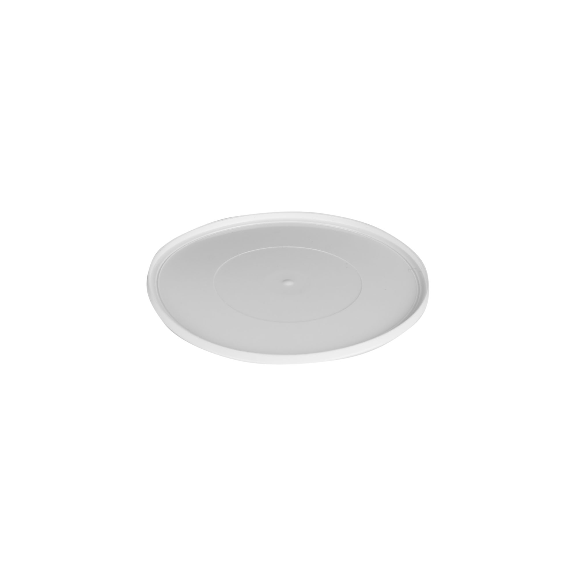 Fletë mbuluese për 200 ml 'Bianca', plastikë PP, e bardhë Fletë mbuluese për 200 ml 'Bianca', plastikë PP, e bardhë