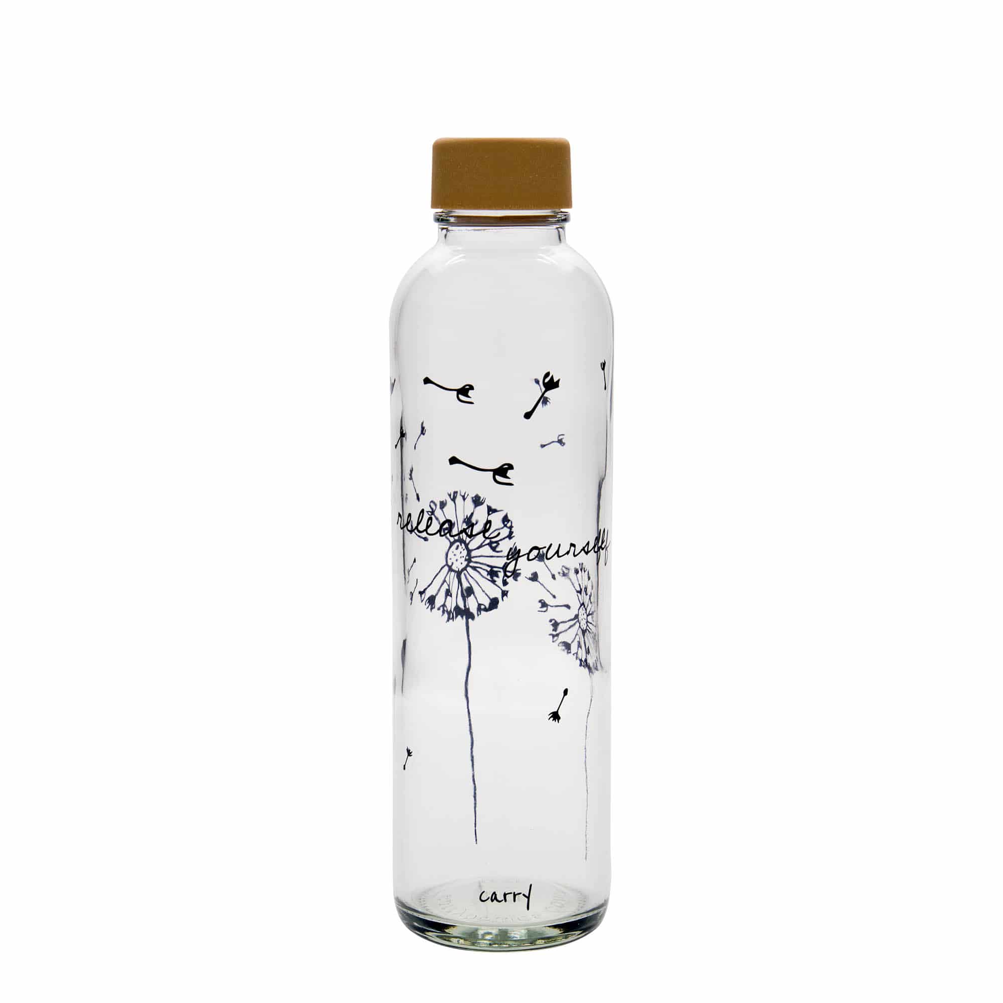 Shishe për pije 700 ml CARRY Bottle, motiv: Lirëso veten, gozhdë: Kapak me vidë