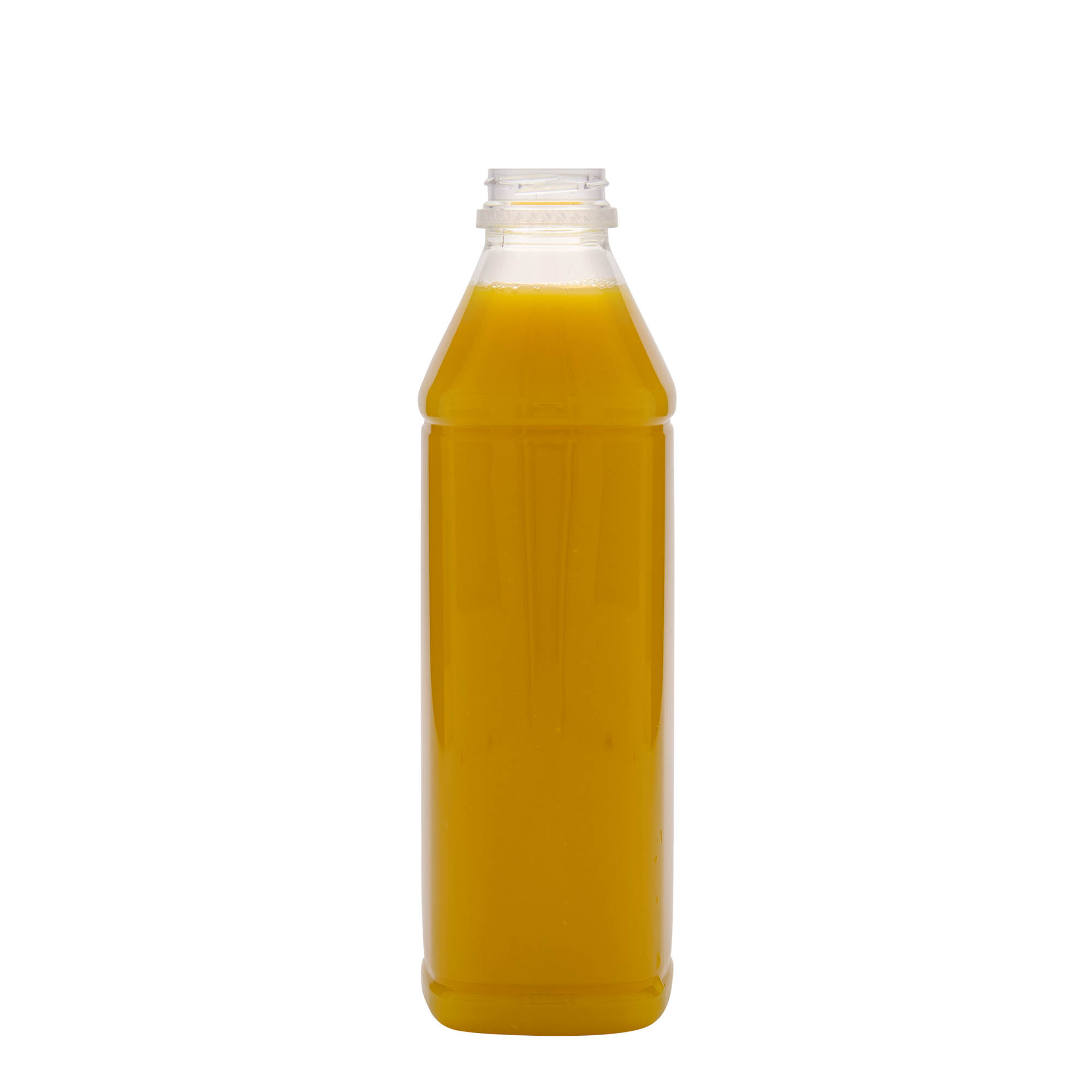 1.000 ml shishe PET 'Milk and Juice Carré', katrore, prej plastike, hapje: 38 mm 1.000 ml shishe PET 'Milk and Juice Carré', katrore, prej plastike, hapje: 38 mm