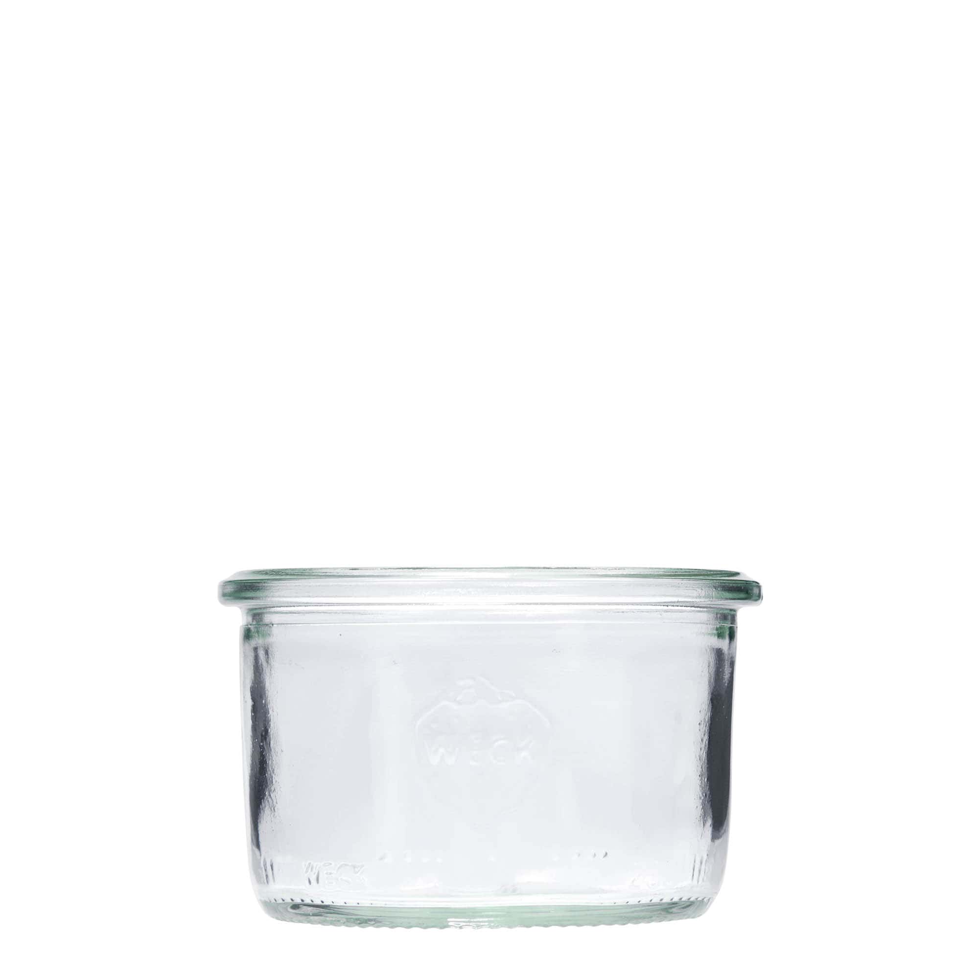 200 ml WECK-çelës shishe, Hapur: Skaj i rrumbullakët