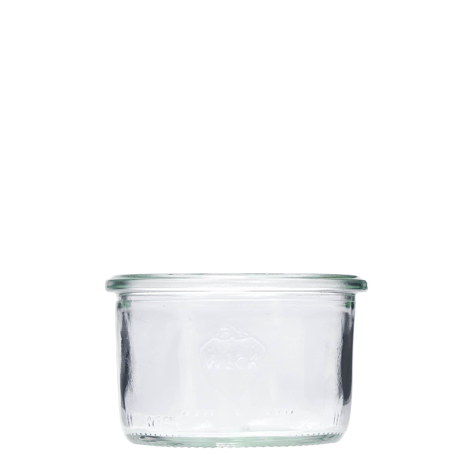 200 ml WECK-çelës shishe, Hapur: Skaj i rrumbullakët
