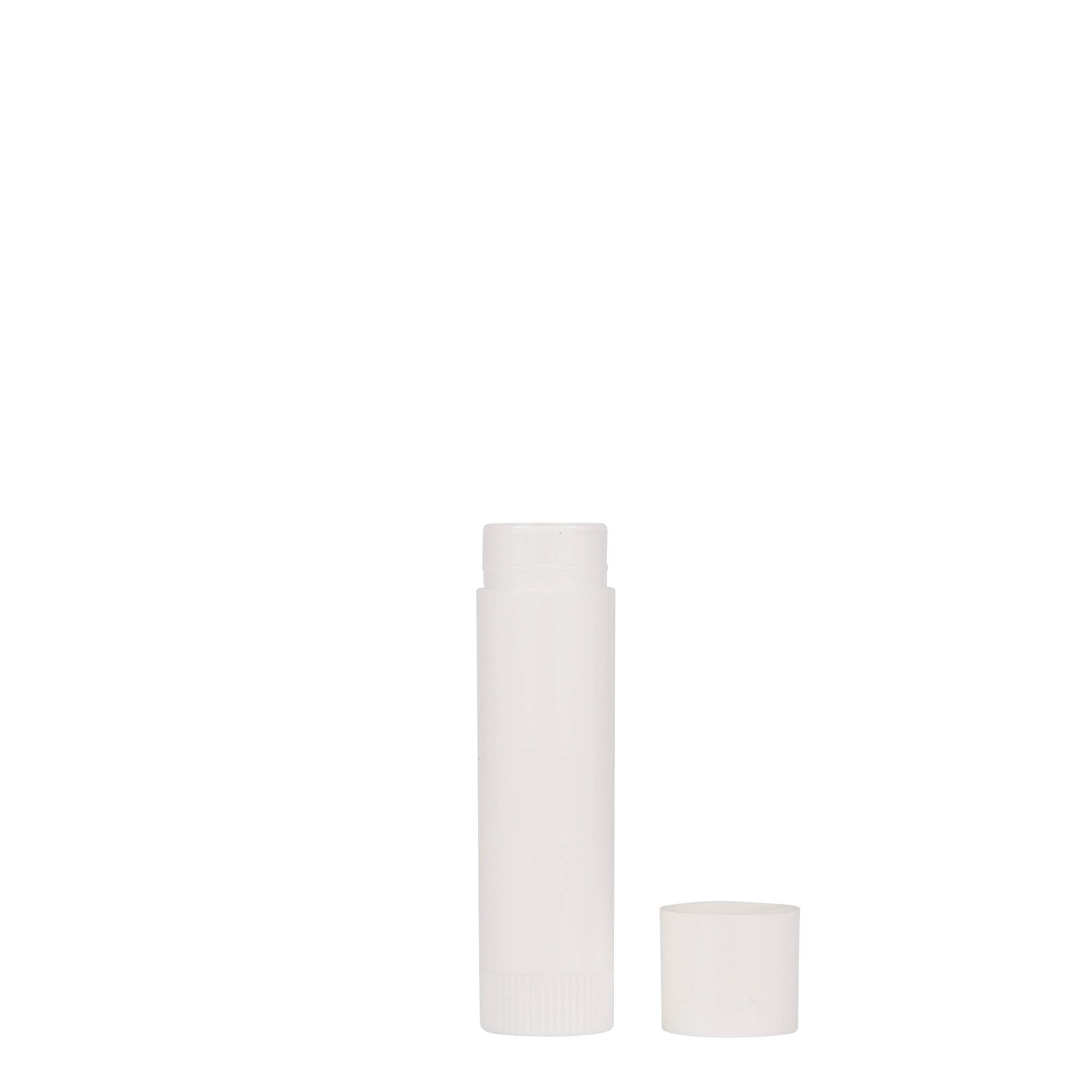 6 ml kapak për buzëkuq, plastikë PP, e bardhë 6 ml kapak për buzëkuq, plastikë PP, e bardhë
