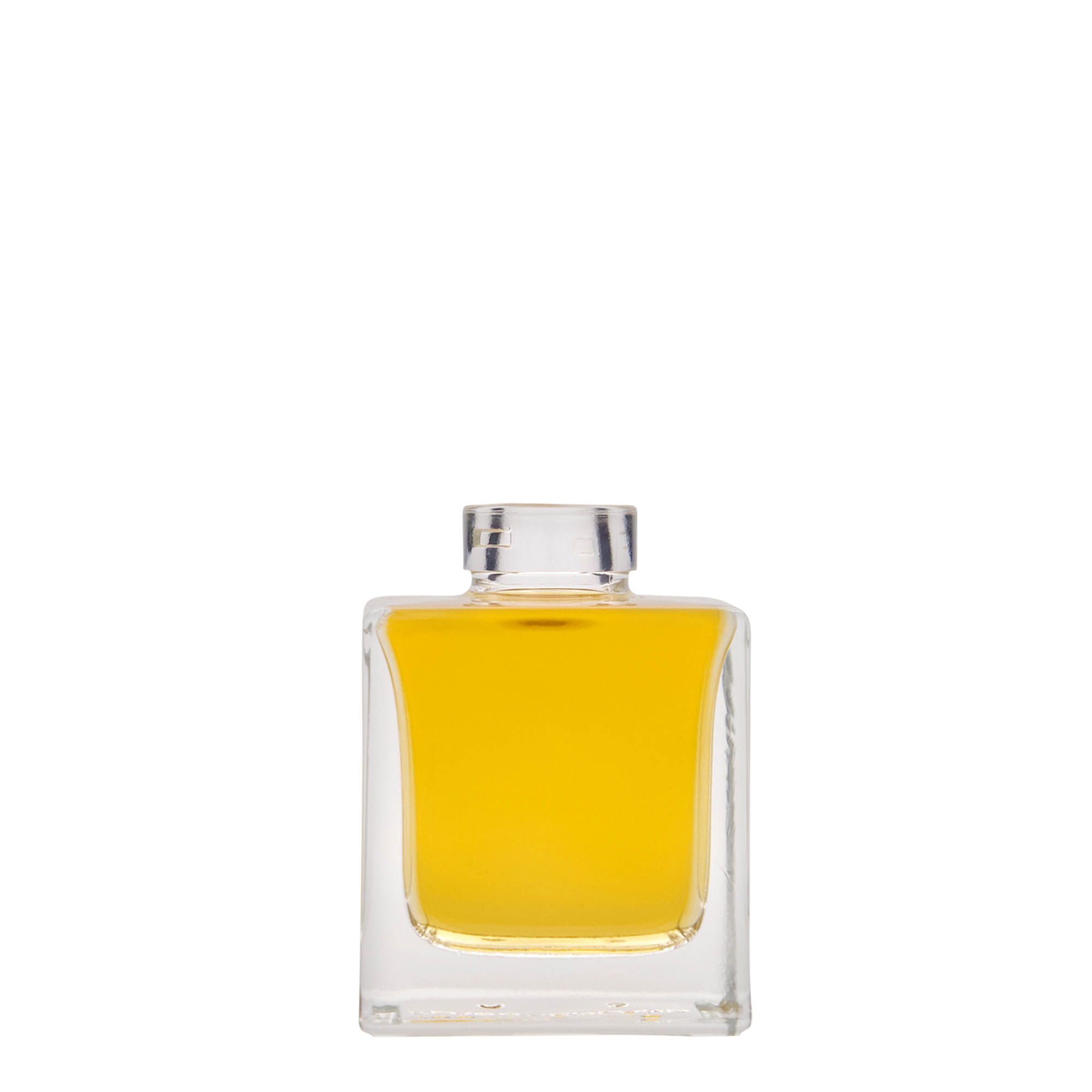 Shishe qelqi 100 ml 'Cube', katrore, gojë: kork