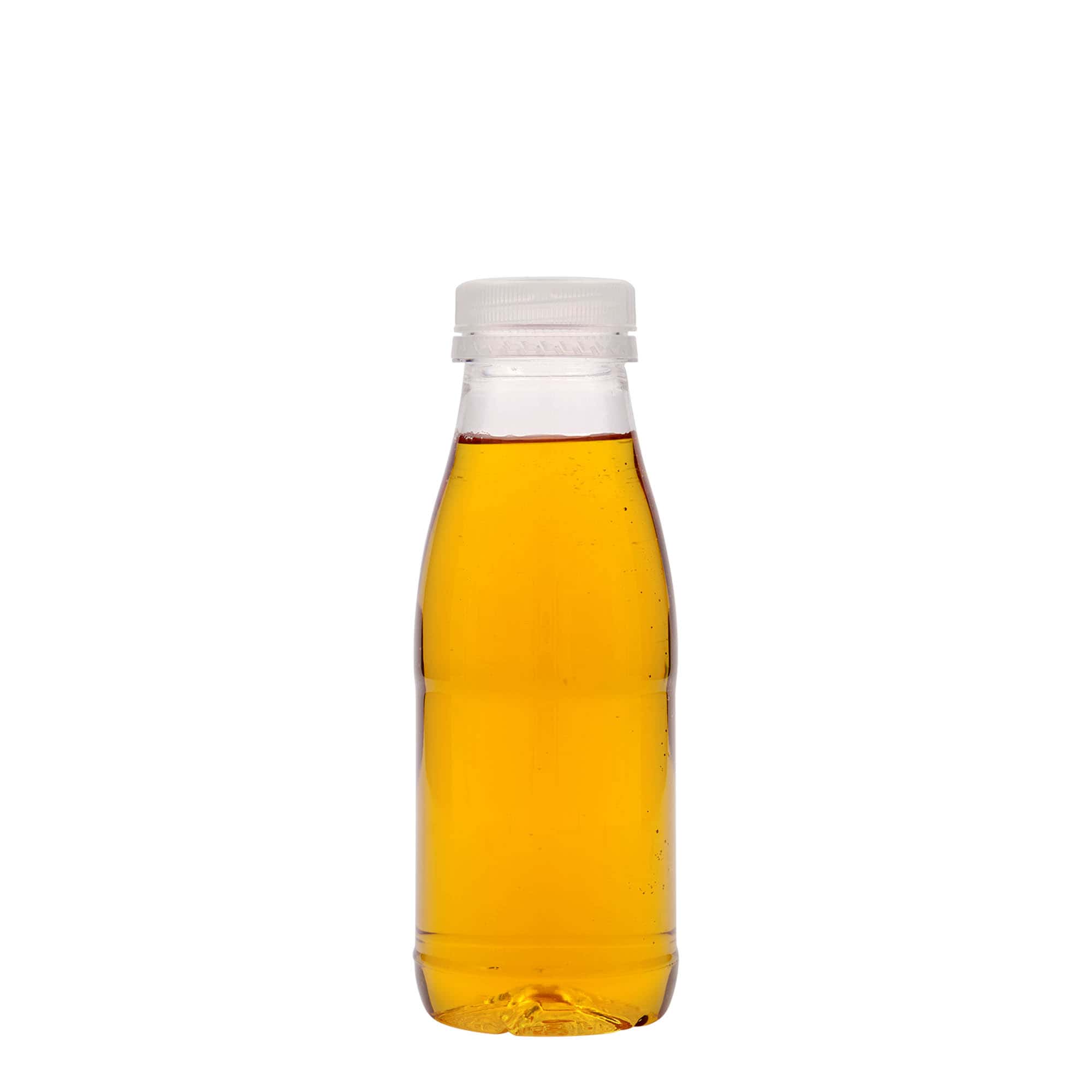 330 ml shishe PET 'Qumësht dhe Lëng', plastikë, hapje: 38 mm