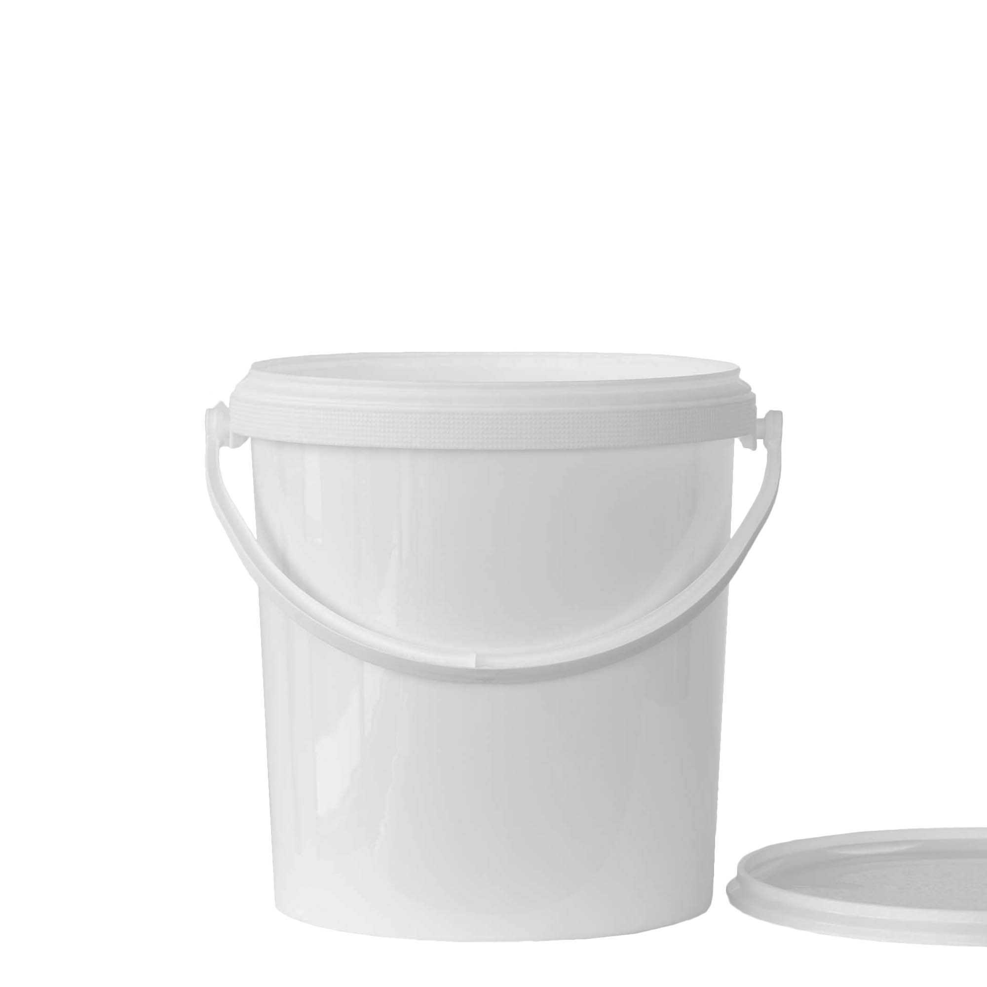 6 l kovë, plastikë PP, e bardhë 6 l kovë, plastikë PP, e bardhë