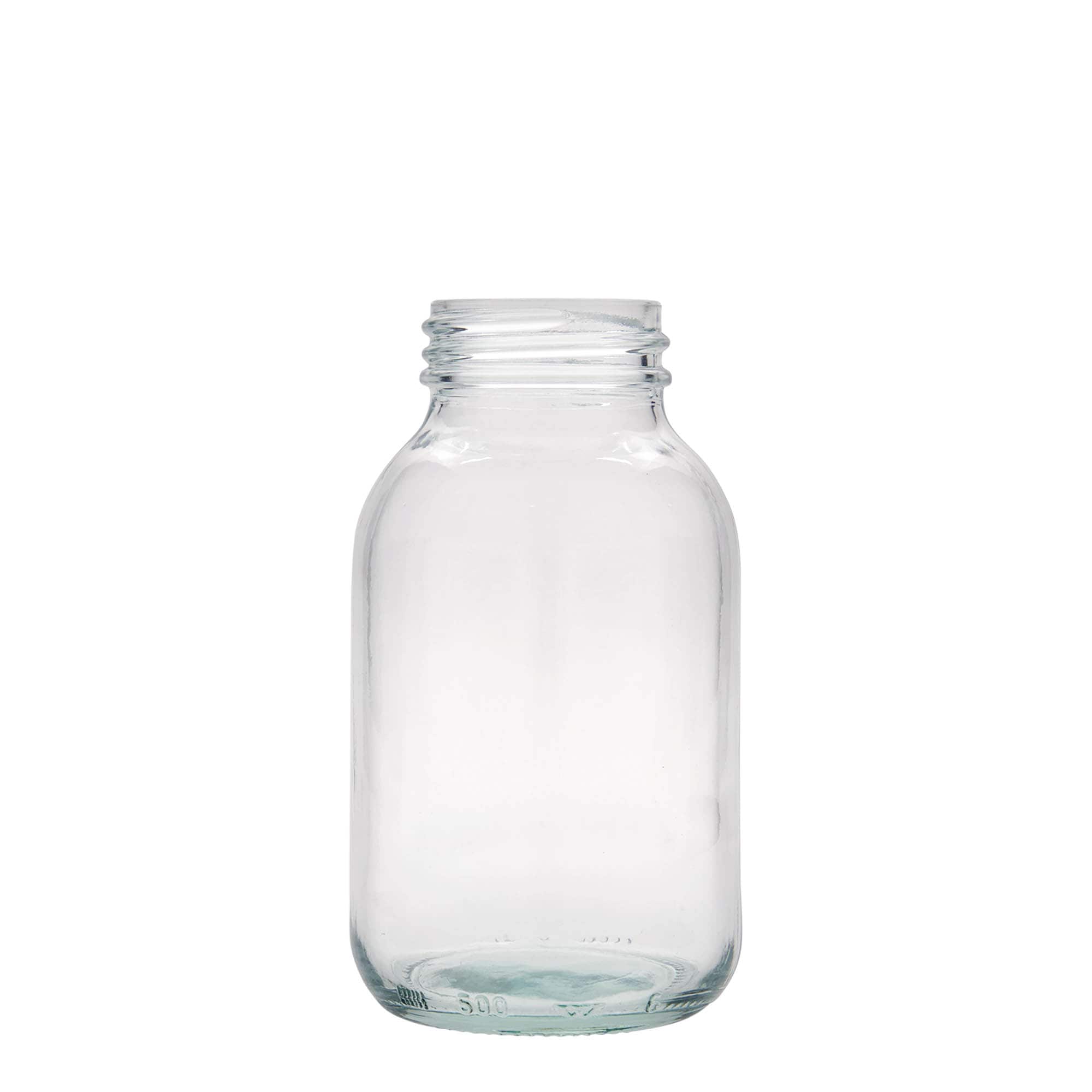 500 ml gotë me qafë të gjerë, hapja: DIN 55