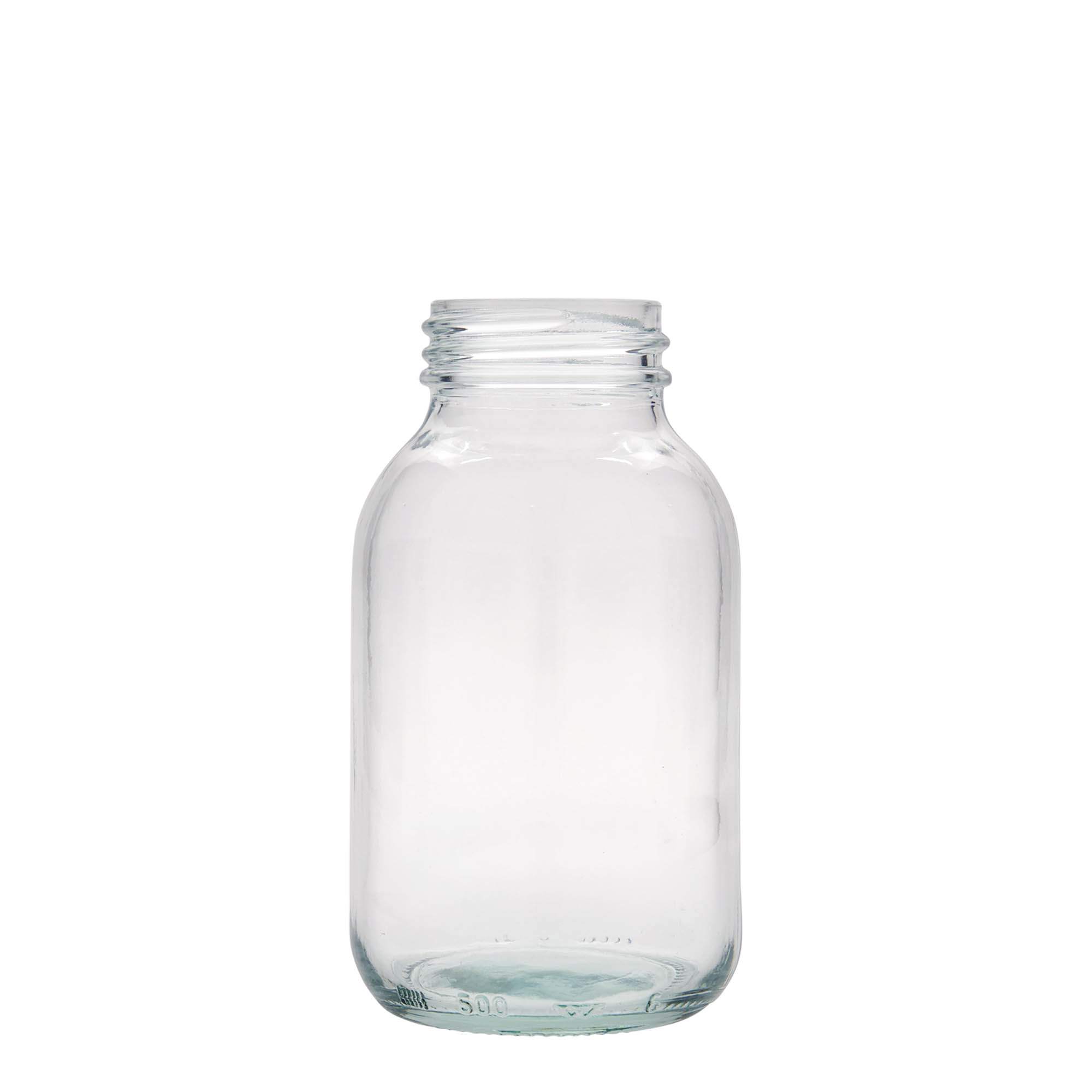 500 ml gotë me qafë të gjerë, hapja: DIN 55 500 ml gotë me qafë të gjerë, hapja: DIN 55