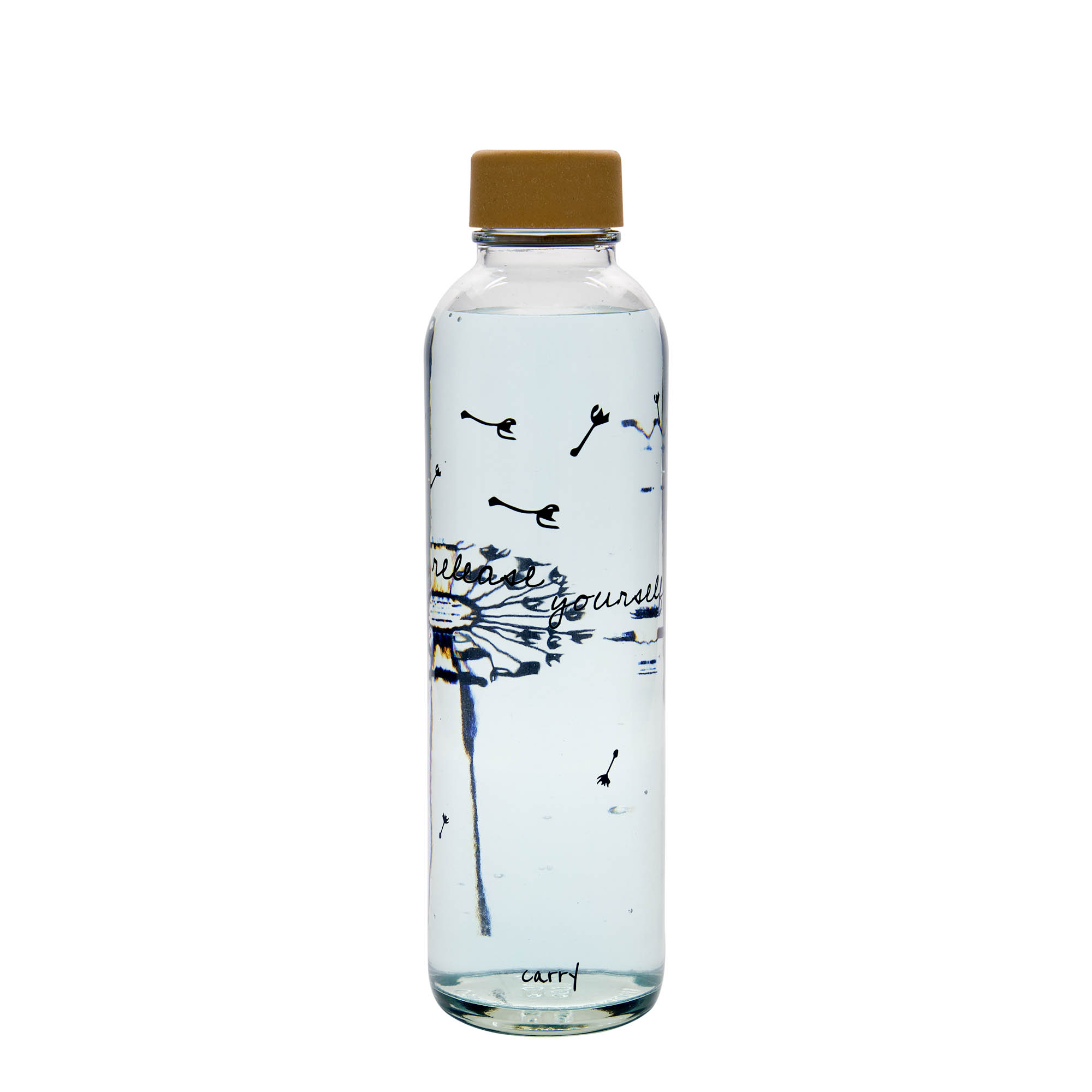 Shishe për pije 700 ml CARRY Bottle, motiv: Lirëso veten, gozhdë: Kapak me vidë Shishe për pije 700 ml CARRY Bottle, motiv: Lirëso veten, gozhdë: Kapak me vidë