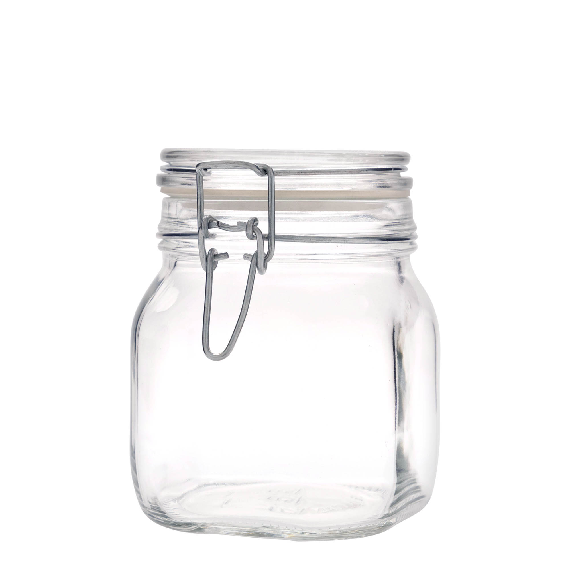 750 ml kavanoz me kapak me tel 'Fido', katror, hapje: mbyllje me kapak me tel 750 ml kavanoz me kapak me tel 'Fido', katror, hapje: mbyllje me kapak me tel