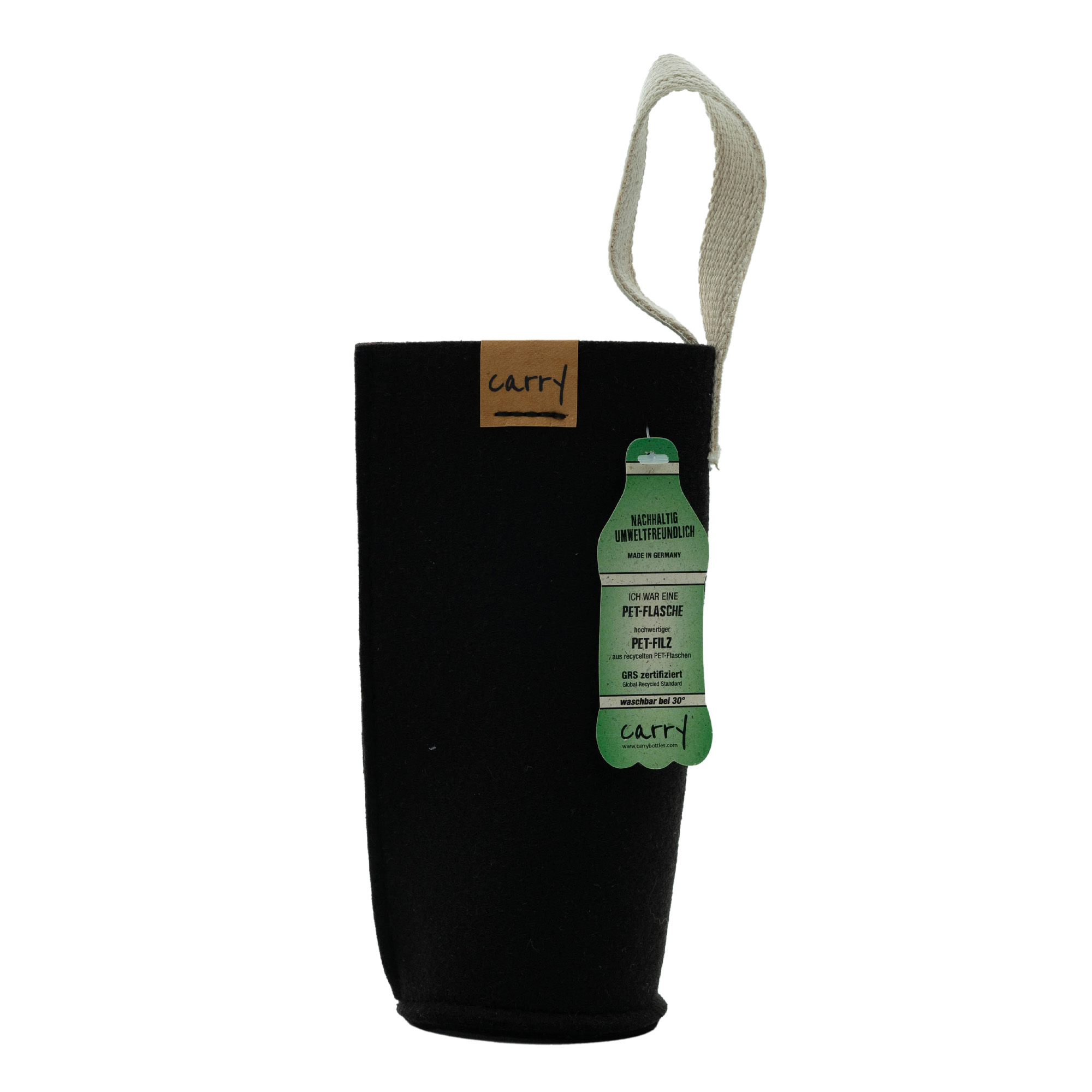 CARRY Mbështjellëse, tekstil, e zezë CARRY Mbështjellëse, tekstil, e zezë
